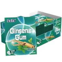 Chewing-gum dur à mâcher, formule fruitée personnalisée, 100% xylitol, sans sucre, sans OGM, végétalien, naturel, stimulant énergétique, pour l'exercice des mâchoires et des dents