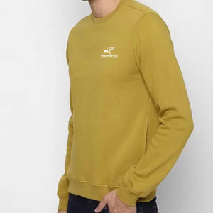 Sweat-shirt de haute qualité avec col rond 2023 dernière conception OEM Custom Made Men Plain Sweatshirt - Product Image 3