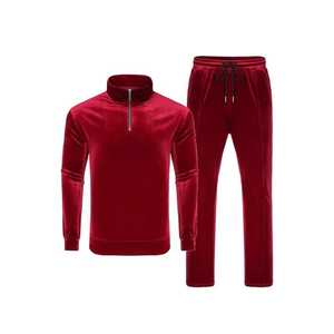 Men's Casual Cotton Tracksuit Set Soccer Wear Long Sleeve with Hooded Collar Elastic Waist <b>Printed</b> Breathable - Product Image 1