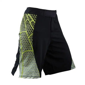 Haute qualité sur mesure OEM hommes Sublimation MMA BJJ Shorts pour hommes 100% Polyester Arts martiaux Boxer entraînement combat porter - Product Image 3