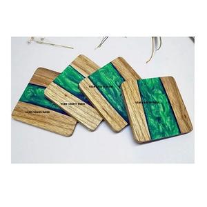 High Grade Creative Home Decor Square Wicker <b>Woven</b> Placemats Stain Heat Resistant Washable Marble Ball <b>Coasters</b> Mats Placemats - Product Image 3