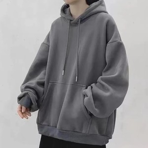 Fabrication 400 GSM pulls à capuche surdimensionnés à épaules tombantes sweats à capuche imprimés personnalisés de haute qualité pour hommes - Product Image 1