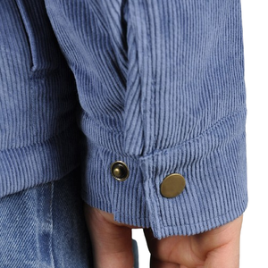 Chaqueta de trabajo de lona profesional Logotipo personalizado Chaquetas de trabajo de sarga de algodón de gran tamaño para hombres - Product Image 6