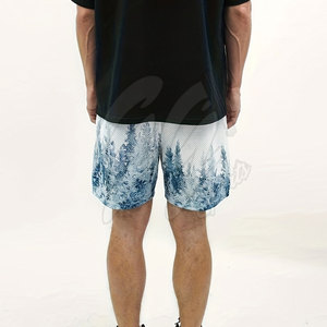 Servicio OEM, Shorts Deportivos de Malla Casual al por Mayor, Color Sólido Personalizado, 100% Poliéster, Secado Rápido, Alta Calidad, Nueva Llegada para Adultos - Product Image 4