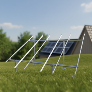 Kit de fixation solaire pour toiture en tuiles asphaltées, pour système de 19 kW, en aluminium et acier - Product Image 3