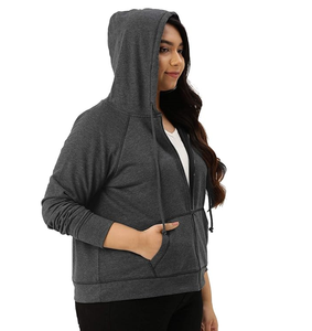 Sudadera con Capucha y Cremallera de Forro Polar para Mujer, Talla Grande, Marca Wear Your Opinion - Product Image 2