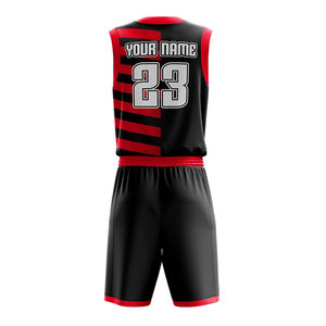 Conjunto de uniforme de baloncesto de alta calidad, Jersey y pantalones cortos de malla transpirable con logotipo de equipo personalizado, ropa deportiva de secado rápido, atuendo al por mayor - Product Image 3