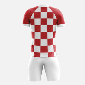 Uniformes de football respirants légers à séchage rapide les plus vendus uniformes de football unisexe imprimés de logo personnalisé multicolore à vendre - Product Image 5