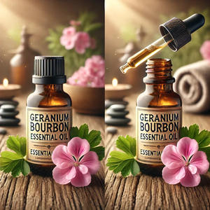 Aceite esencial de Geranio Bourbon grado terapéutico para hacer velas de jabón y formulaciones de belleza - Product Image 2
