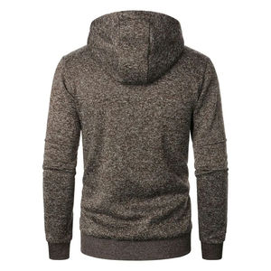 Sudaderas con capucha para hombre primavera otoño Casual sólido Zip Up Hoodie hombres sudaderas de manga larga Sudadera con capucha cremallera cárdigan Streetwear - Product Image 3