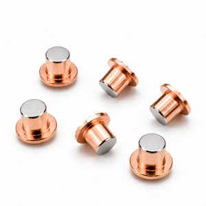 Remache de Contacto Bimetálico de Plata y Cobre de Tamaño Personalizado de Fábrica, Remache de Contacto de Plata para Relé Automotriz - Product Image 1