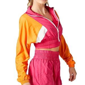 Conjunto de Shorts Deportivos Casuales para Mujer, Logotipo Personalizado, Cortavientos, Lona, Talla Grande, Colección de Verano 2026 - Product Image 4