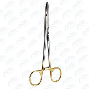 Portaagujas de alta calidad, gran oferta, pinzas quirúrgicas manuales en acero y material inoxidable con portaagujas de alta visibilidad - Product Image 6