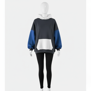 Premium Men's Heavy Blend Hooded OEM Custom No MOQ Heavyweight Hoody Top Fleece Super Oversized Basics Cotton Blended Hoodies - Product Image 6