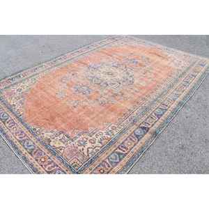 Alfombra de 7.6x10.8 pies, Alfombra Turca Vintage Extra Grande, Alfombra de Lana Roja - Product Image 2