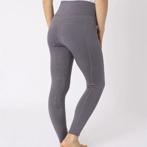 Collants d'équitation épais pour femmes avec siège en silicone pour les sports équestres - Product Image 2