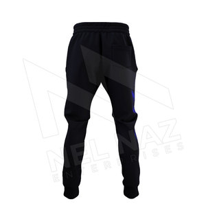 Survêtement de jogging à capuche en coton et polyester pour hommes, haut respirant, fermeture éclair, personnalisable et grande taille en option - Product Image 5