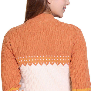 Pull confortable pour femmes avec col rond pull en laine élégant pour femmes pull confortable à manches longues pour femmes - Product Image 4