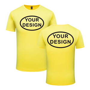 T-shirt personnalisable à séchage rapide avec motif uni imprimé devant et derrière personnalisé avec votre logo ou photo Cadeau parfait - Product Image 4
