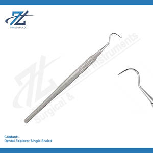 <b>Dental</b> Explorer Single Ended High Quality Stainless Steel Manual <b>Dental</b> Probe for <b>Dental</b> Examination A+ Grade CE Certified - Product Image 2