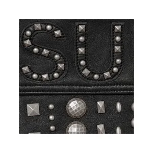 Wholesale Rays Creations Genuine Multi Stud Black Leather Breathable <b>Biker</b> <b>Jacket</b> for Men Autumn Tanned Processing - Product Image 5
