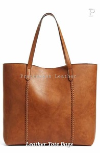 2025 Tote de cuero grande de tendencia para viajes de trabajo esencial espacioso elegante varios colores duradero elegante diseñador bolsos de mano grandes - Product Image 2