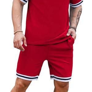 Ensemble T-shirt et Short d'été en Coton Unisexe pour Hommes, Personnalisable avec Logo, Fabriqué par HS 2026 - Product Image 3