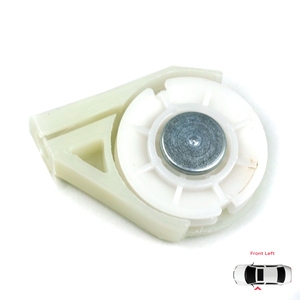 Régulateur de vitre BWR1068 avec roue d'angle pour porte avant gauche Vito Viano Mixto V Class MK2 W639 2003-2010 6397200046 - Product Image 1