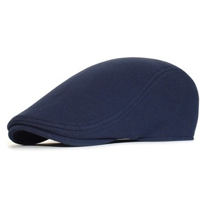 Cotton Newsboy Cap Soft Casual <b>Beret</b> <b>for</b> Men and <b>Women</b> Solid Retro Unisex Flat Cap <b>for</b> Beach Waiter or Driver - Product Image 2