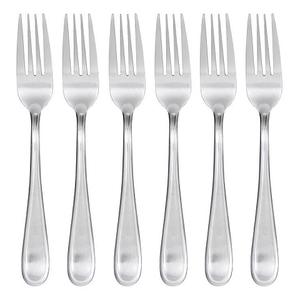 Cubiertos plateados de acero inoxidable para uso diario, juego de cubiertos de titanio y plata tradicional, seguro y saludable, gran oferta - Product Image 6