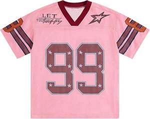 Y2K Baggy Oversized <b>Mens</b> Jersey OEM Graphic Tshirt with Sublimation or Screen Printed Artwork - Product Image 1