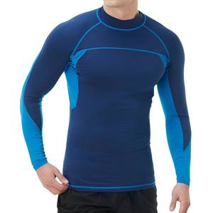 เสื้อกันผื่นแห้งเร็วสำหรับผู้ใหญ่แขนยาวมีหลายสีโลโก้ที่กำหนดเอง - Product Image 1