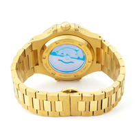 Reloj de Lujo GFL-JR005 con Manecillas Luminosas, Reloj de Hombre de Acero Inoxidable, Relojes de Pulsera Mecánicos de Moda, OEM ODM