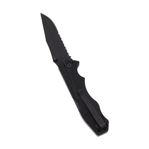 Construisez votre propre couteau de poche pliant tactique bord dentelé quantité minimale de commande bas - Product Image 5