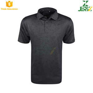 Golf Sporty Men's for Shirts Estampado floral Cierre de botón Ajustable Manga corta Tejido de punto Transpirable Absorbe la humedad - Product Image 4
