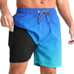 Shorts de bain d'été personnalisés Streetgrace pour hommes, sportifs, à séchage rapide, respirants, pour la plage, avec impression de logo OEM et marque privée - Product Image 2
