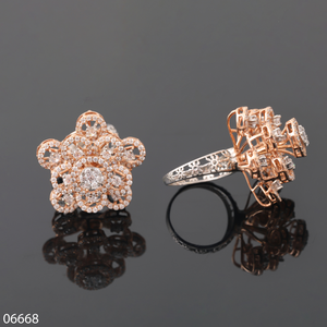 แหวนเพชรเม็ดเดี่ยวสีขาวทองคลาสสิก VVS ขนาด14K สำหรับใส่ได้ทั้งชายและหญิงแหวนแต่งงานชุบทอง IGI - Product Image 1