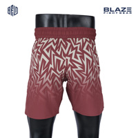 Pantalones cortos MMA para hombre Nogi Bjj Short Gym Workout Training & Casual Four Way Stretch Pantalones cortos para hombre elástico Cintura con cordón