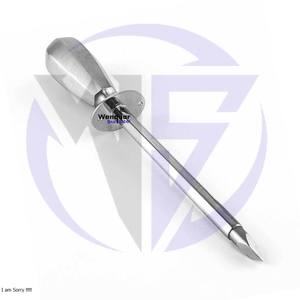 Trocar y cánula de acero inoxidable para el control de la hinchazón en el ganado Fabricante de instrumentos veterinarios Precio al por mayor directo de fábrica - Product Image 6