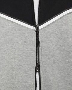 Survêtements de sport unisexe de qualité supérieure personnalisés de haute qualité ensemble de sweats à capuche en coton patchwork tricoté pour hommes Style décontracté pour la saison de printemps - Product Image 5