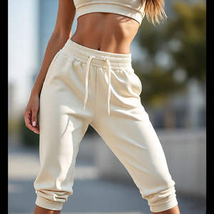 2026 <b>Women's</b> Fleece Sweatpants Jogging 100% Cotton Fleece <b>Loose</b> Fit Trouser Pajama <b>Women</b> Fitness Sweat <b>Pants</b> <b>for</b> Ladies - Product Image 6