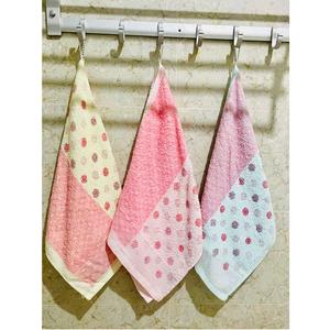 OEM 60 gramos 100% paños de limpieza de algodón de secado rápido suave Terry tela Floral impreso diseño de cocina en estilo liso bucle colgante - Product Image 1