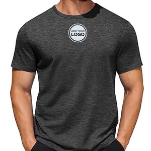 T-shirts de performance en polyester évacuant l'humidité pour hommes T-shirt personnalisé à votre image pour hommes - Product Image 6