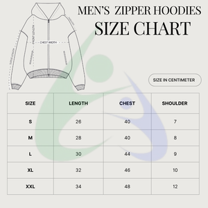 Sweat-shirts à capuche zippés pour hommes, en molleton de coton de couleur unie, coupe décontractée, avec logo imprimé sur le devant et épaules tombantes, idéaux pour l'automne - Product Image 6