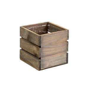 WCB0006RC - กล่องไม้ใส่ไวน์สไตล์เรโทร - 6 นิ้ว - Product Image 1