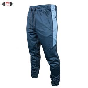 Conjunto de chándal azul marino para hombre, sudadera con cremallera, pantalones para correr, ropa deportiva informal de invierno de dos piezas atlética ligera, 100% algodón - Product Image 6