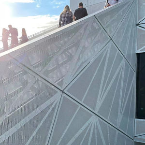 FEUILLE DE PLAFOND ET DE TOITURE Matériaux de construction en treillis métallique perforé en aluminium galvanisé décoratif certifié CE - Product Image 5