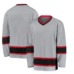 เสื้อเจอร์ซีย์ฮอกกี้สำหรับผู้ใหญ่เสื้อชื่อทีมเย็บปักตามสั่ง - Product Image 1