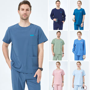 Uniformes Médicos de Enfermería 2025 con Logotipo Personalizado, Antiarrugas, Lavables, de Tela Suave, Uniformes de Hospital, Conjunto de Uniformes Médicos para Mujer - Product Image 5