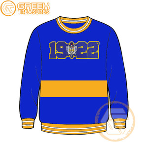 Sudadera de lana de algodón Sigma Gamma Rho personalizada de alta calidad, Jersey bordado, chaqueta para mujer, ropa griega, estilo de hermandad - Product Image 1